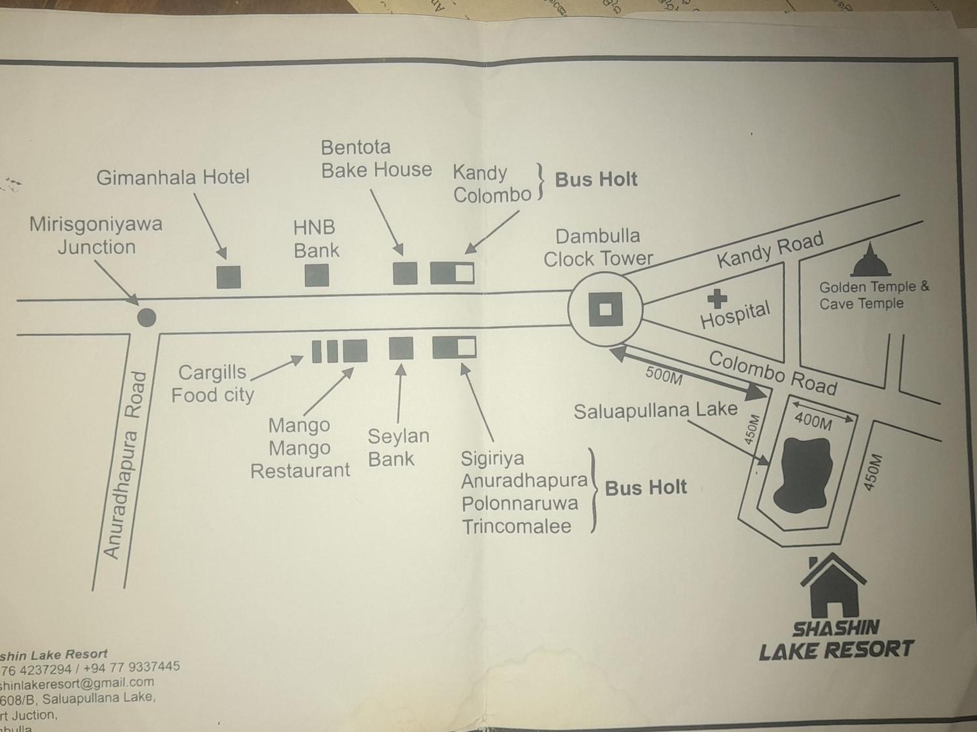 Shashin Lake Resort Dambulla Bagian luar foto